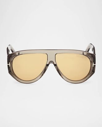 Tom Ford Bronson 60MM Pilot Sunglasses