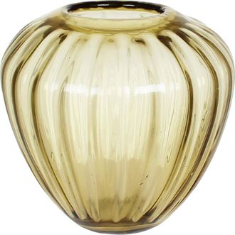 Schubiger M&ouml;bel Vase Kula Bernstein H: 24 cm