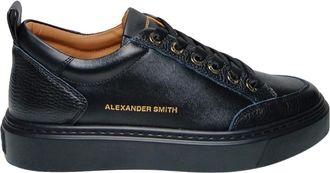 Alexander Smith Sneaker Pelle - Heren - Sneakers - Zwart - 39 EU - Leer - Schoenen
