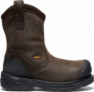 Keen Mens Csa Philadelphia Wellington Waterproof Boots In Brown/black