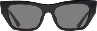 Jimmy Choo London Dark Grey Cat Eye Ladies Sunglasses JC5035BF 500087 54