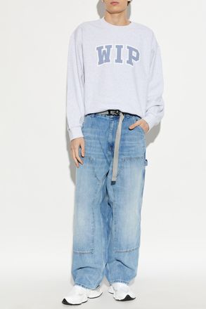 Carhartt Work in Progress Double Knee Jeans, Mens, Blue