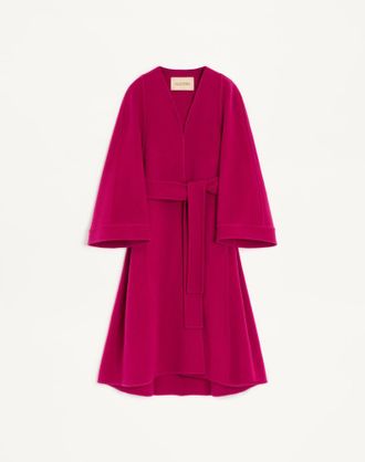 Valentino Soft Drap Coat Wo