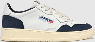 Autry Baskets Homme Medalist Low Soflea Sue White Denim