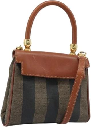 Fendi Pre-owned Handbags, female, Multicolor, Size: ONE SIZE Pre-owned Vintage Hand Bag