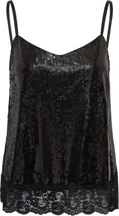 Kaffe Top senza maniche - - Tops - Donna - Nero - XL