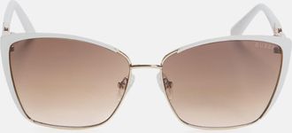 Guess Chain Metal Cat-Eye Sunglasses