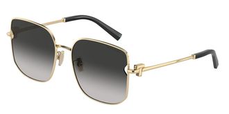 Tiffany & Co. TF3105D Asian Fit 6021S4 Womens Sunglasses Gold Size 58