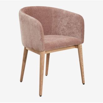 Sklum Silla de comedor tapizada con reposabrazos Bunia SKLUM