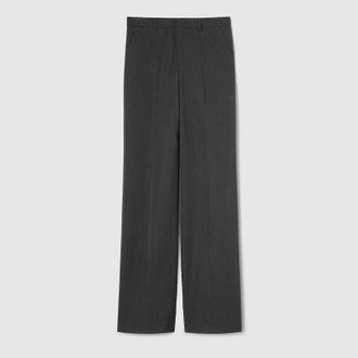 Gucci Wool Pants, Black, Ready-to-wear