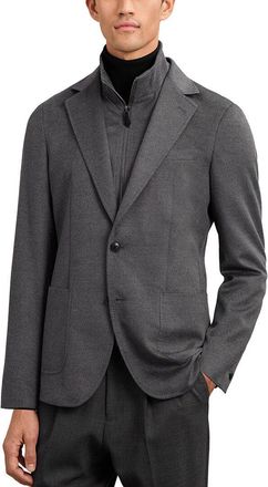 Reiss Patch Notch Gilet I Wool-Blend Formal Jacket