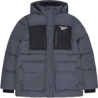 Reebok Mens RB1577 Puffer Jacket (Charcoal) - Size X-Large
