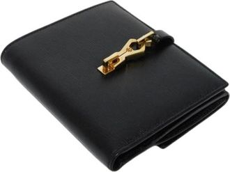 Gucci Pre-owned Wallets, female, Black, Size: ONE SIZE Pre-owned Leather wallets