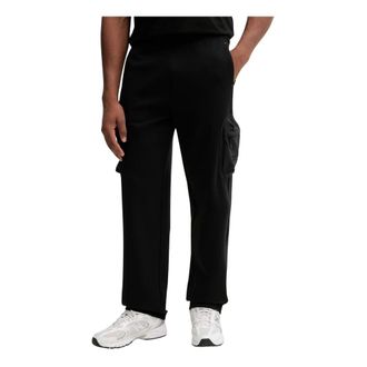 Emporio Armani Katoenen Blend Cargo Broek - Heren - Broeken - Zwart - Maat: L Katoen