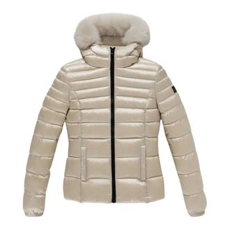 RefrigiWear Winter Jackets, female, White, Size: 2XL Fur Jacket for Men