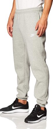 Nike Nike Mens Club Cf Bb Pants, Dk Grey Heather/Matte Silver/White, 2XL