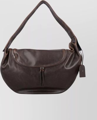 Low Classic curved shoulder bag adjustable strap