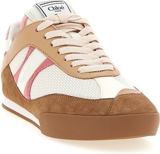 Chlo&eacute; Womens Multicolor Polyester Athletic Sneakers