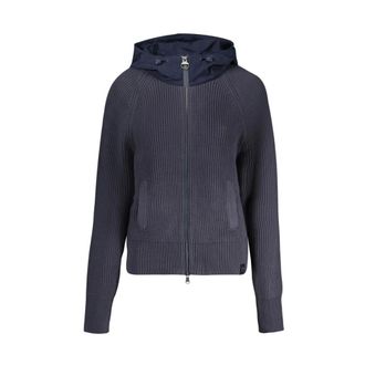 North Sails Hoodies & sweatvesten, Dames, Blauw, M, Polyester, Zip-Through Cardigan
