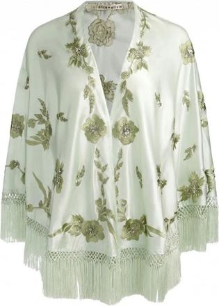 Alice & Olivia Dames, Jassen, Groen, Maat: Xs/S
