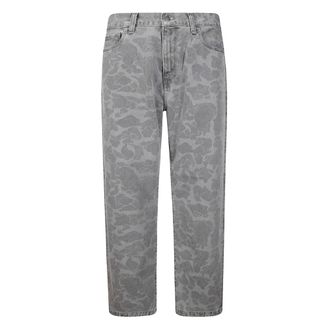 Carhartt Work in Progress Heren, Jeans, Grijs, Maat: W33