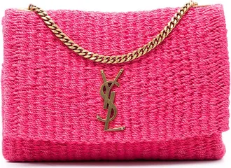 Saint Laurent Pre-owned Saint Laurent Medium Raffia Monogram Kate Crossbody Ladies QPN1HNH7F4KJIG6O