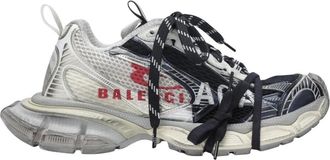 Balenciaga Sneakers, male, Gray, Size: 12 US 3XL Split Logo Sneaker
