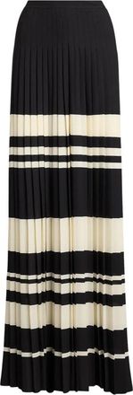 Ralph Lauren Full Length Geplooide Broek - Dames - Wijde Broeken - Veelkleurig - S - Broeken