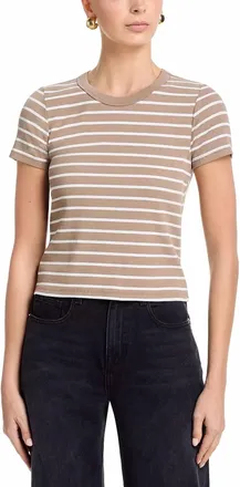 Velvet Brenda Short Sleeve Tee In Sahara