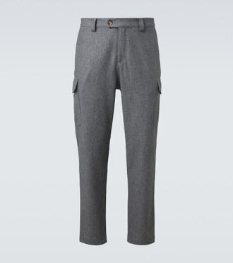 Brunello Cucinelli Wool tapered pants