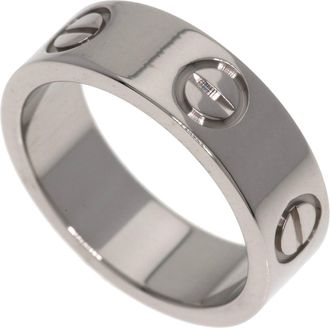 Cartier White Gold (18K) Band Ring (Pre-Owned)