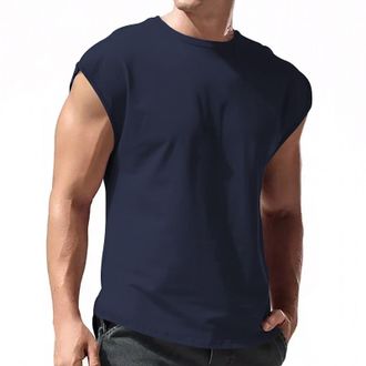 Generic Deals Of The Day Sale Prime Cocila Mens Casual Shirts Comfy T Shirt Tops Slim Fashion Summer Round Neck Short Sleeve Solid Color Oversized Pullover To