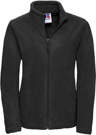 Russell Athletic Russell Dames/Dames Outdoor Fleecejack (Zwart)