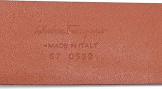 Ferragamo Cintura in pelle - Marrone