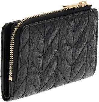 Guess Womens Wallet Black Polyurethane Bags