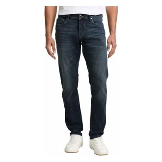 Tom Tailor Heren, Jeans, Blauw, Maat: W34 L30 Leer