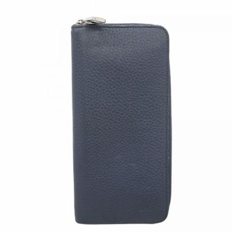 Louis Vuitton Navy Long Wallet (Bi-Fold) (Pre-Owned)