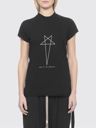 Rick Owens T-shirts in cotone con logo Rick Owens Drkshdw