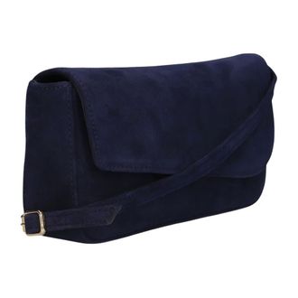 Unisa Zestefi Clutch - Dames - Tassen - Blauw - Maat: ONE Size