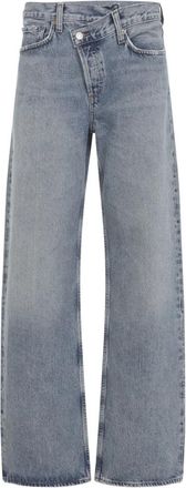A Gold E Conclusion Arc Criss Cross Jeans - Dames - Regular Fit Jeans - Blauw - W26 - Katoen - Jeans
