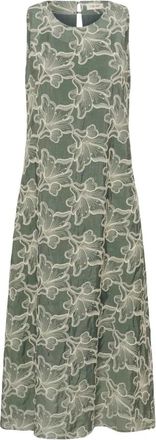 Cream Jurken - Dames - Maxi kleedjes - Groen - XS - Kleedjes
