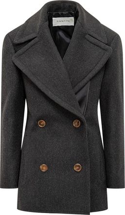 Lanvin Lanvin Wool Double-Breasted Coat