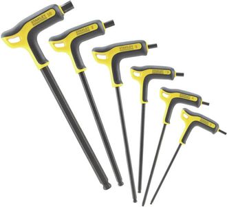 Stanley Juego De Llaves Hexagonales Tipo P St Fm, 5 Piezas - S/69-048-0