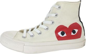 Converse x COMME des GARCONS PLAY Chuck 70 Hi White 1CK709