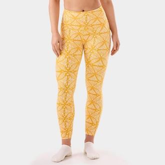 Tavi High Waisted 7/8 Legging in Apricot Batik at Nordstrom, Size X-Large
