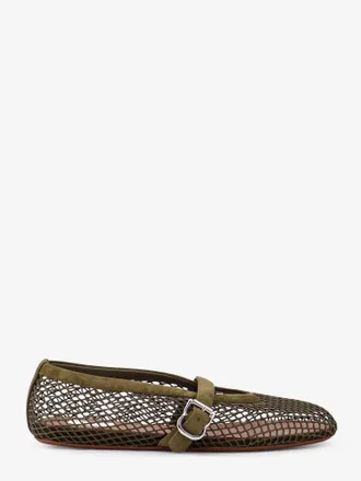 Alaia Ballerine Ballet Flats in rete - ALAIA - gender_Woman