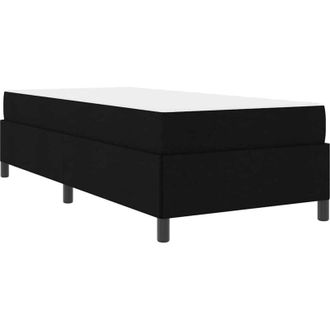 vidaXL Cama Tipo Box Spring Negro 100 X 200 Cm Vidaxl