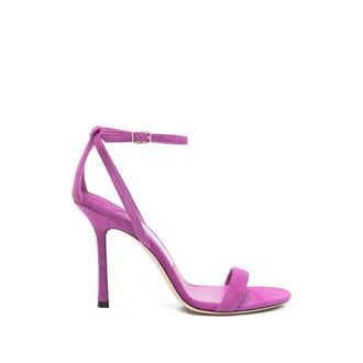 Jimmy Choo London Moza Suede Ankle-strap Sandals