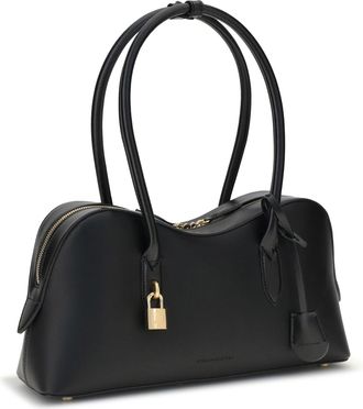 Stella McCartney Womens Medium Ryder Shoulder Bag Black Upper: Polyester; Nylon