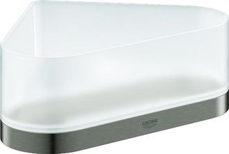 GROHE Estante De Ducha De Esquina Selection Con Soporte De Grafito Duro Cepillado